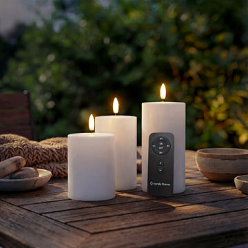 Outdoor LED Kerzenset