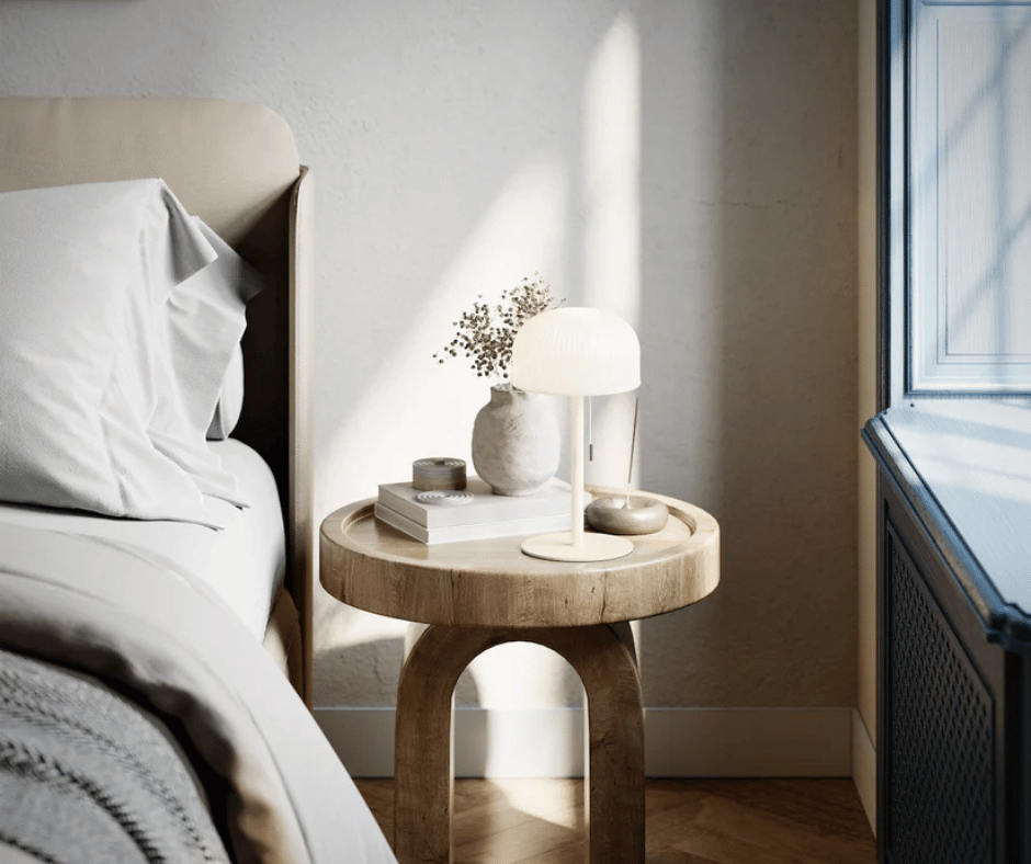 Deluxe Homeart LED-Lampe – Ikon Copenhagen 27 cm – Beige - Nordicflame-de