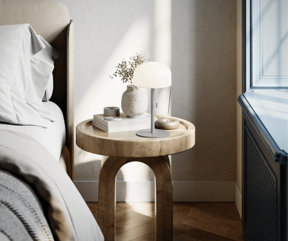 Deluxe Homeart LED-Lampe – Ikon Copenhagen 27 cm – Grau - Nordicflame-de