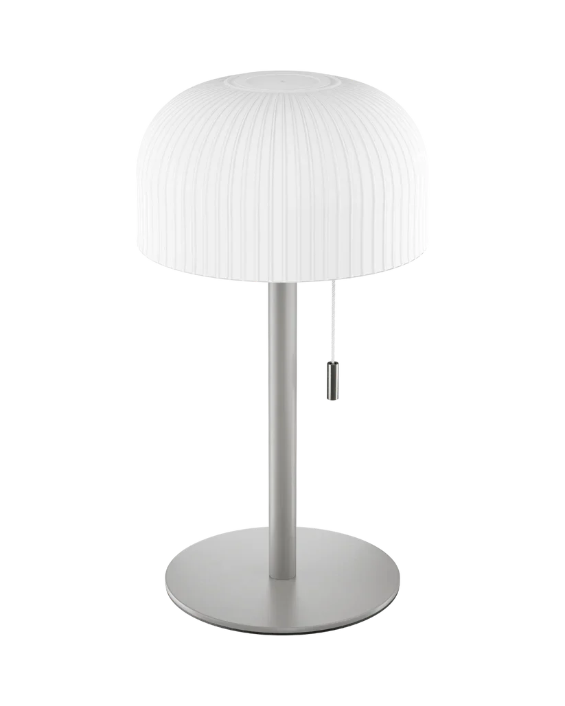 Deluxe Homeart LED-Lampe – Ikon Copenhagen 27 cm – Grau - Nordicflame-de